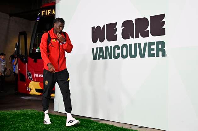 New Zealand vs Belgium - FIFA World Cup, WM, Weltmeisterschaft, Fussball 2026 VANCOUVER, CANADA - JUNE 26 : Onana Amadou midfielder of Belgium during the FIFA World Cup 2026 Group G match between New Zealand and Belgium at the BC Place Stadium on June 26, 2026 in Vancouver, Canada, 26 06 2026 Vancouver Canada  Copyright: xJanxDexMeuleneirx