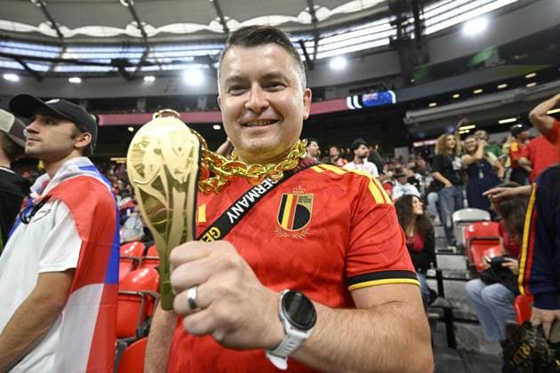 New Zealand vs Belgium - FIFA World Cup, WM, Weltmeisterschaft, Fussball 2026 VANCOUVER, CANADA - JUNE 26 : Illustration picture of Belgium fans during the FIFA World Cup 2026 Group G match between New Zealand and Belgium at the BC Place Stadium on June 26, 2026 in Vancouver, Canada, 26 06 2026 Vancouver Canada  Copyright: xNicoxVereeckenx