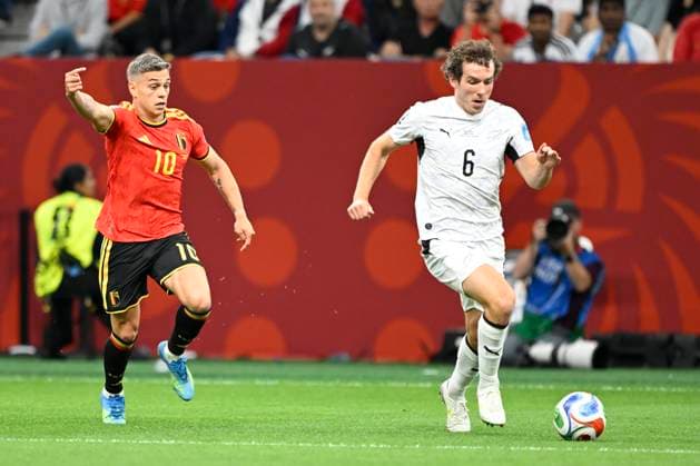 New Zealand vs Belgium - FIFA World Cup, WM, Weltmeisterschaft, Fussball 2026 VANCOUVER, CANADA - JUNE 26 : Trossard Leandro forward of Belgium in action during the FIFA World Cup 2026 Group G match between New Zealand and Belgium at the BC Place Stadium on June 26, 2026 in Vancouver, Canada, 26 06 2026 Vancouver Canada  Copyright: xNicoxVereeckenx
