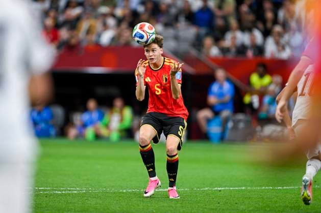 New Zealand vs Belgium - FIFA World Cup, WM, Weltmeisterschaft, Fussball 2026 VANCOUVER, CANADA - JUNE 26 : De Cuyper Maxim defender of Belgium in action during the FIFA World Cup 2026 Group G match between New Zealand and Belgium at the BC Place Stadium on June 26, 2026 in Vancouver, Canada, 26 06 2026 Vancouver Canada  Copyright: xNicoxVereeckenx