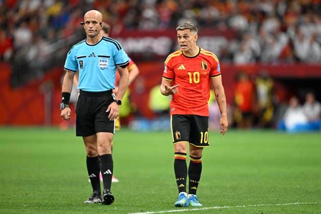 New Zealand vs Belgium - FIFA World Cup, WM, Weltmeisterschaft, Fussball 2026 VANCOUVER, CANADA - JUNE 26 : Trossard Leandro forward of Belgium during the FIFA World Cup 2026 Group G match between New Zealand and Belgium at the BC Place Stadium on June 26, 2026 in Vancouver, Canada, 26 06 2026 Vancouver Canada  Copyright: xNicoxVereeckenx