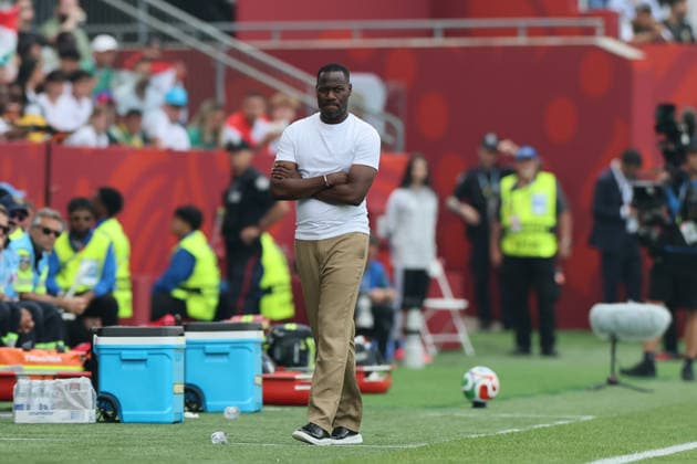 Toronto, Canada - 26 June: head coach Pape Thiaw of Senegal looks on during the FIFA World Cup, WM, Weltmeisterschaft, Fussball 2026 match between Senegal vs Iraq at Toronto Stadium on 26 June 2026. Toronto Toronto Stadium Canada Copyright: xOPAxImagesxMohammadxKaramalix