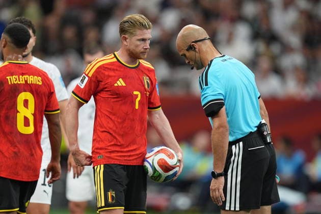 New Zealand v Belgium - FIFA World Cup, WM, Weltmeisterschaft, Fussball 2026 - Group G VANCOUVER, CANADA - JUNE 26: Kevin de Bruyne (7) of Belgium is seen during the 2026 FIFA World Cup First Stage Group G match between New Zealand and Belgium at BC Place (Vancouver Stadium) in Vancouver, British Columbia, Canada on June 26, 2026. Ercin Erturk Anadolu British Columbia Canada. Editorial use only. Please get in touch for any other usage.  Copyright: x2026xAnadoluxErcinxErturkx