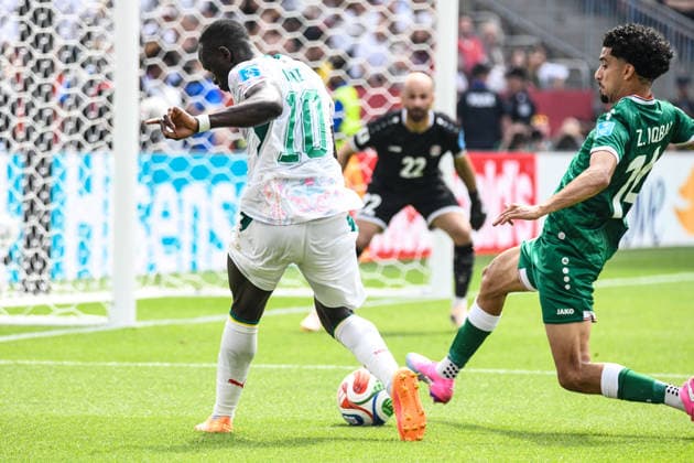 Senegal national team, Nationalteam vs Iraq National Team. FIFA World Cup, WM, Weltmeisterschaft, Fussball 2026 Group I match. Sadio MANE (10) during the match played between the National Teams of Senegal and Iraq. FIFA World Cup 2026 Group E match, played on 26.06.26 at the Toronto Stadium in Toronto, Ontario, Canada. Photo Jose Campos PMEimages Toronto Ontario Canada Copyright: xJosexCamposx xPMEimagesx