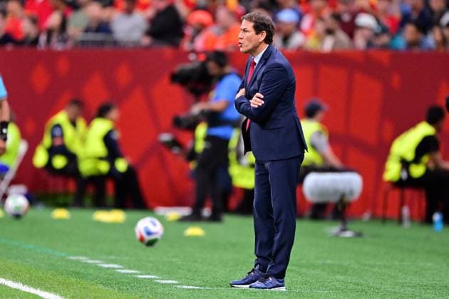 Belgium s head coach Rudi Garcia pictured during a soccer game between Belgian national team, Nationalteam Red Devils and New Zealand, on Friday 26 June 2026, at the BC Place Vancouver stadium in Vancouver, Canada, the third game in the group stage of the FIFA World Cup, WM, Weltmeisterschaft, Fussball 2026. The Diables Rouges - Rode Duivels were drawn into Group G. DIRKxWAEM  x179494630x