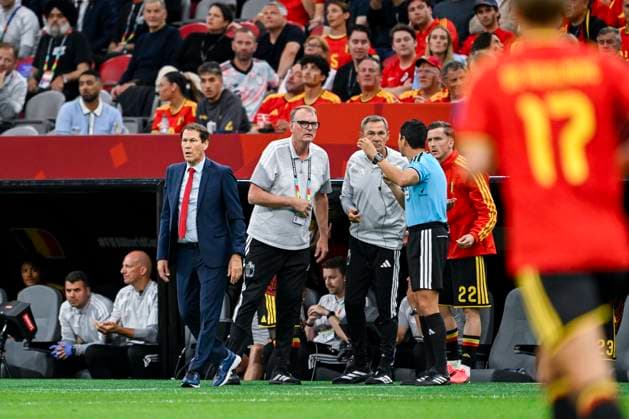New Zealand vs Belgium - FIFA World Cup, WM, Weltmeisterschaft, Fussball 2026 VANCOUVER, CANADA - JUNE 26 : Garcia Rudi head coach of Belgium during the FIFA World Cup 2026 Group G match between New Zealand and Belgium at the BC Place Stadium on June 26, 2026 in Vancouver, Canada, 26 06 2026 Vancouver Canada  Copyright: xNicoxVereeckenx