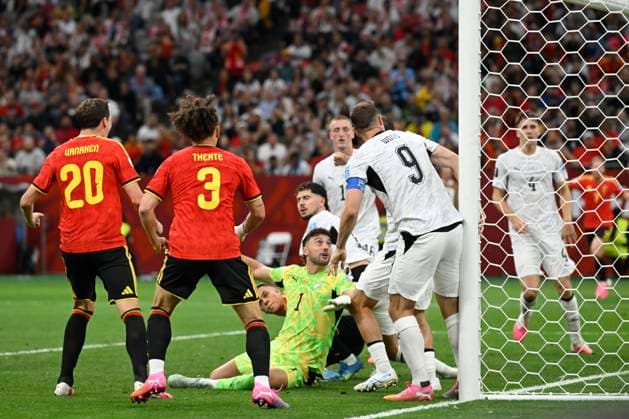 New Zealand vs Belgium - FIFA World Cup, WM, Weltmeisterschaft, Fussball 2026 VANCOUVER, CANADA - JUNE 26 : Trossard Leandro forward of Belgium scoring a goal during the FIFA World Cup 2026 Group G match between New Zealand and Belgium at the BC Place Stadium on June 26, 2026 in Vancouver, Canada, 26 06 2026 Vancouver Canada  Copyright: xNicoxVereeckenx