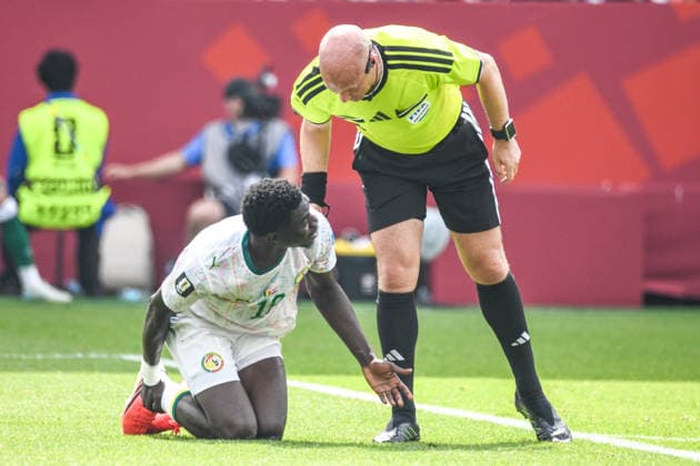 Senegal national team, Nationalteam vs Iraq National Team. FIFA World Cup, WM, Weltmeisterschaft, Fussball 2026 Group I match. Ismaila SARR (18) during the match played between the National Teams of Senegal and Iraq. FIFA World Cup 2026 Group E match, played on 26.06.26 at the Toronto Stadium in Toronto, Ontario, Canada. Photo Jose Campos PMEimages Toronto Ontario Canada Copyright: xJosexCamposx xPMEimagesx