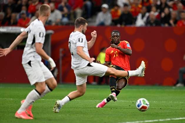 New Zealand vs Belgium - FIFA World Cup, WM, Weltmeisterschaft, Fussball 2026 VANCOUVER, CANADA - JUNE 26 : Doku Jeremy forward of Belgium in action during the FIFA World Cup 2026 Group G match between New Zealand and Belgium at the BC Place Stadium on June 26, 2026 in Vancouver, Canada, 26 06 2026 Vancouver Canada  Copyright: xNicoxVereeckenx
