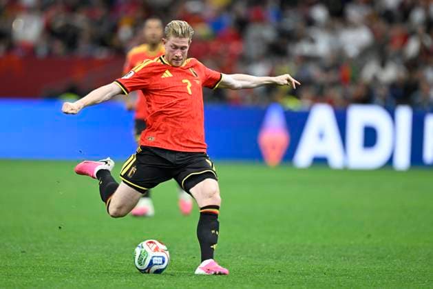 New Zealand vs Belgium - FIFA World Cup, WM, Weltmeisterschaft, Fussball 2026 VANCOUVER, CANADA - JUNE 26 : De Bruyne Kevin forward of Belgium in action during the FIFA World Cup 2026 Group G match between New Zealand and Belgium at the BC Place Stadium on June 26, 2026 in Vancouver, Canada, 26 06 2026 Vancouver Canada  Copyright: xNicoxVereeckenx