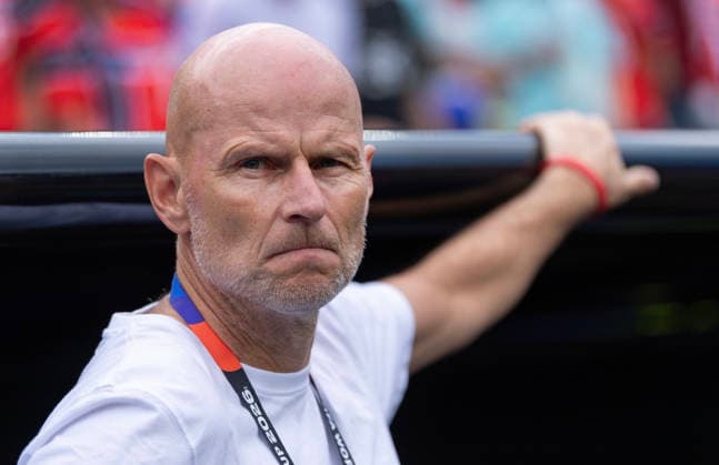 Norway v France: Group I - FIFA World Cup, WM, Weltmeisterschaft, Fussball 2026 BOSTON, MASSACHUSETTS - JUNE 26: Staale Solbakken, head coach of Norway, during the FIFA World Cup 2026 Group I match between Norway and France at Boston Stadium on June 26, 2026 in Boston, United States. ***Local Caption*** Staale Solbakken Boston Boston Stadium Massachusetts United States Copyright: xVisionhausx 776447901