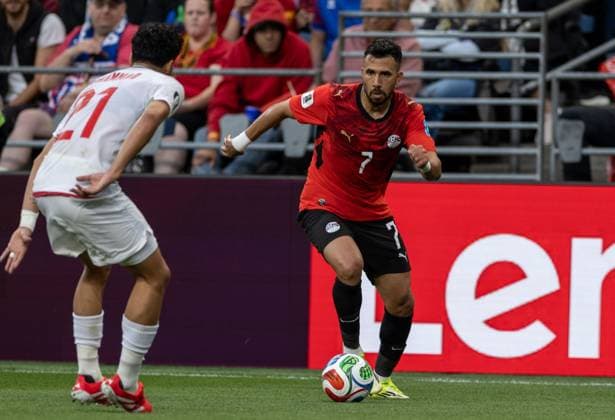 Egypt v Iran - FIFA World Cup, WM, Weltmeisterschaft, Fussball 2026 - Group G SEATTLE, USA - JUNE 26: Trezeguet (7) of Egypt in action during the 2026 FIFA World Cup First Stage Group G match between Egypt and IR Iran at Lumen Field (Seattle Stadium) in Seattle, Washington, United States on June 26, 2026. Samah Zidan Anadolu Washington United States. Editorial use only. Please get in touch for any other usage.  Copyright: x2026xAnadoluxSamahxZidanx