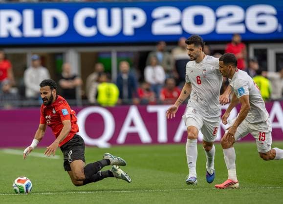 Egypt v Iran - FIFA World Cup, WM, Weltmeisterschaft, Fussball 2026 - Group G SEATTLE, USA - JUNE 26: Mohanad Lasheen (17) of Egypt in action during the 2026 FIFA World Cup First Stage Group G match between Egypt and IR Iran at Lumen Field (Seattle Stadium) in Seattle, Washington, United States on June 26, 2026. Samah Zidan Anadolu Washington United States. Editorial use only. Please get in touch for any other usage.  Copyright: x2026xAnadoluxSamahxZidanx