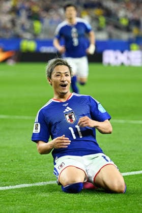 Daizen Maeda (JPN), JUNE 25, 2026 - Football Soccer : FIFA World Cup, WM, Weltmeisterschaft, Fussball 2026 Group F match between Japan 1-1 Sweden at Dallas Stadium in Arlington, Texas, USA.  aflo_335975192 KenjiroxMatsuox