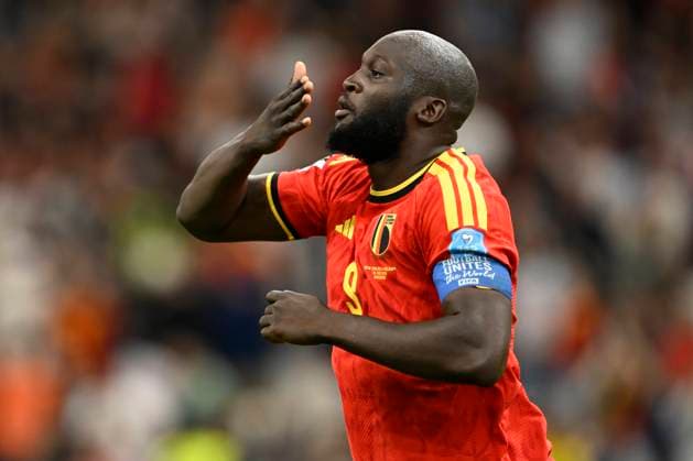New Zealand vs Belgium - FIFA World Cup, WM, Weltmeisterschaft, Fussball 2026 VANCOUVER, CANADA - JUNE 26 : Lukaku Romelu forward of Belgium celebrating scoring a goal (4-1) during the FIFA World Cup 2026 Group G match between New Zealand and Belgium at the BC Place Stadium on June 26, 2026 in Vancouver, Canada, 26 06 2026 Vancouver Canada  Copyright: xNicoxVereeckenx