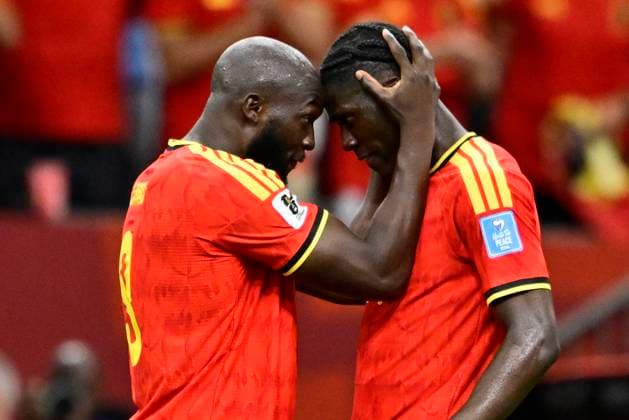 New Zealand vs Belgium - FIFA World Cup, WM, Weltmeisterschaft, Fussball 2026 VANCOUVER, CANADA - JUNE 26 : Lukaku Romelu forward of Belgium celebrating scoring a goal (4-1) during the FIFA World Cup 2026 Group G match between New Zealand and Belgium at the BC Place Stadium on June 26, 2026 in Vancouver, Canada, 26 06 2026 Vancouver Canada  Copyright: xJanxDexMeuleneirx