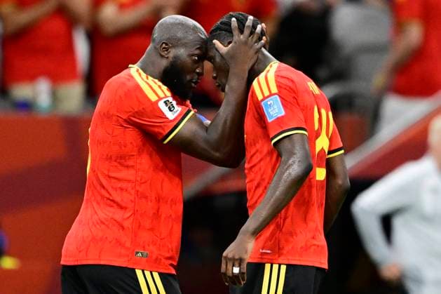 New Zealand vs Belgium - FIFA World Cup, WM, Weltmeisterschaft, Fussball 2026 VANCOUVER, CANADA - JUNE 26 : Lukaku Romelu forward of Belgium celebrating scoring a goal (4-1) during the FIFA World Cup 2026 Group G match between New Zealand and Belgium at the BC Place Stadium on June 26, 2026 in Vancouver, Canada, 26 06 2026 Vancouver Canada  Copyright: xJanxDexMeuleneirx