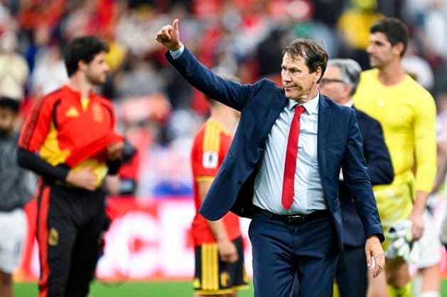 New Zealand vs Belgium - FIFA World Cup, WM, Weltmeisterschaft, Fussball 2026 VANCOUVER, CANADA - JUNE 26 : Garcia Rudi head coach of Belgium after the game during the FIFA World Cup 2026 Group G match between New Zealand and Belgium at the BC Place Stadium on June 26, 2026 in Vancouver, Canada, 26 06 2026 Vancouver Canada  Copyright: xNicoxVereeckenx