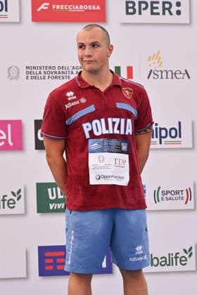 IPA86115109 - Michele BUSA wins the bronze medal in the men s 100-meter butterfly on the first day of the 62nd Settecolli International Swimming Trophy at the Foro Italico in Rome on June 26, 2026.  Copyright: xDomenicoxCippitelli IPAxSportx xx 86115109