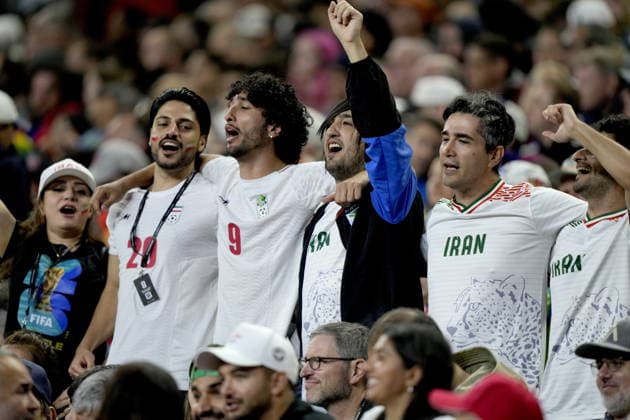 FIFA World Cup, WM, Weltmeisterschaft, Fussball 2026 - Group G - Egypt vs Iran Supporters of Iran cheer during the FIFA World Cup 2026 group stage match Egypt against Iran, in Seattle, USA, 26 June 2026. SEATTLE United States  Copyright: xSTEPHENxBRASHEARx