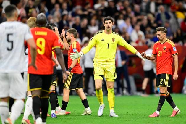 New Zealand vs Belgium - FIFA World Cup, WM, Weltmeisterschaft, Fussball 2026 VANCOUVER, CANADA - JUNE 26 : Courtois Thibaut goalkeeper of Belgium during the FIFA World Cup 2026 Group G match between New Zealand and Belgium at the BC Place Stadium on June 26, 2026 in Vancouver, Canada, 26 06 2026 Vancouver Canada  Copyright: xJanxDexMeuleneirx