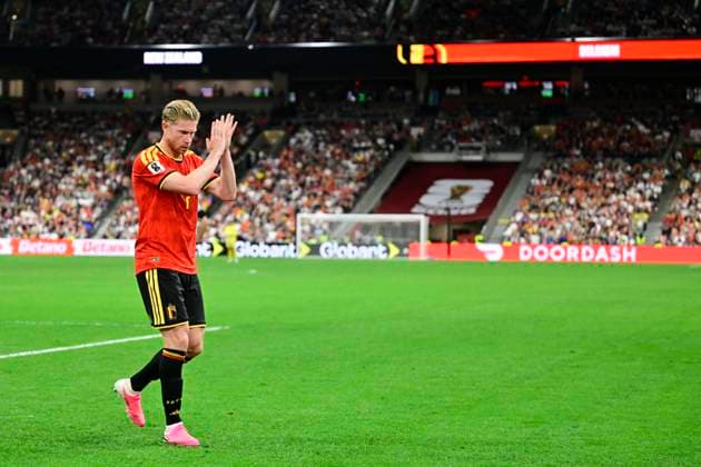 New Zealand vs Belgium - FIFA World Cup, WM, Weltmeisterschaft, Fussball 2026 VANCOUVER, CANADA - JUNE 26 : De Bruyne Kevin forward of Belgium after the game during the FIFA World Cup 2026 Group G match between New Zealand and Belgium at the BC Place Stadium on June 26, 2026 in Vancouver, Canada, 26 06 2026 Vancouver Canada  Copyright: xJanxDexMeuleneirx