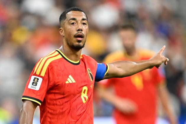 New Zealand vs Belgium - FIFA World Cup, WM, Weltmeisterschaft, Fussball 2026 VANCOUVER, CANADA - JUNE 26 : Tielemans Youri midfielder of Belgium in action during the FIFA World Cup 2026 Group G match between New Zealand and Belgium at the BC Place Stadium on June 26, 2026 in Vancouver, Canada, 26 06 2026 Vancouver Canada  Copyright: xNicoxVereeckenx