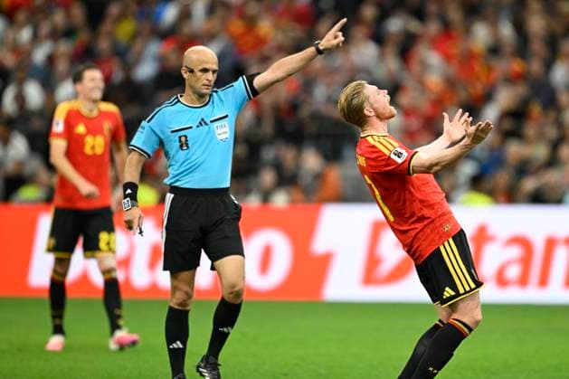 New Zealand vs Belgium - FIFA World Cup, WM, Weltmeisterschaft, Fussball 2026 VANCOUVER, CANADA - JUNE 26 : De Bruyne Kevin forward of Belgium dejected during the FIFA World Cup 2026 Group G match between New Zealand and Belgium at the BC Place Stadium on June 26, 2026 in Vancouver, Canada, 26 06 2026 Vancouver Canada  Copyright: xNicoxVereeckenx