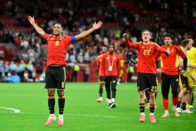 New Zealand vs Belgium - FIFA World Cup, WM, Weltmeisterschaft, Fussball 2026 VANCOUVER, CANADA - JUNE 26 : Tielemans Youri midfielder of Belgium after the game during the FIFA World Cup 2026 Group G match between New Zealand and Belgium at the BC Place Stadium on June 26, 2026 in Vancouver, Canada, 26 06 2026 Vancouver Canada  Copyright: xJanxDexMeuleneirx