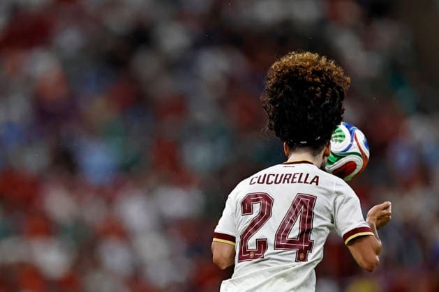 RECORD DATE NOT STATED 26th June 2026; Guadalajara Stadium, Guadalajara, Mexico; FIFA World Cup, WM, Weltmeisterschaft, Fussball Football, Uruguay versus Spain; Marc Cucurella of Spain HeulerxAndrey DiaEsportivo
