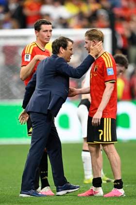 New Zealand vs Belgium - FIFA World Cup, WM, Weltmeisterschaft, Fussball 2026 VANCOUVER, CANADA - JUNE 26 : Garcia Rudi head coach of Belgium and De Bruyne Kevin forward of Belgium during the FIFA World Cup 2026 Group G match between New Zealand and Belgium at the BC Place Stadium on June 26, 2026 in Vancouver, Canada, 26 06 2026 Vancouver Canada  Copyright: xNicoxVereeckenx