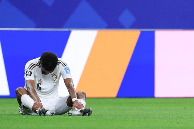 Nasser Al-Dawsari of Saudi Arabia reacts at the end of a Group H match at the 2026 FIFA World Cup, WM, Weltmeisterschaft, Fussball between Cape Verde and Saudi Arabia at NRG stadium in Houston, United States, 26 June 2026. FIFA World Cup 2026 - Group H - Cape Verde vs Saudi Arabia !ACHTUNG: NUR REDAKTIONELLE NUTZUNG!  Copyright: xCarlosxRamírezx GR6240 0860152533st