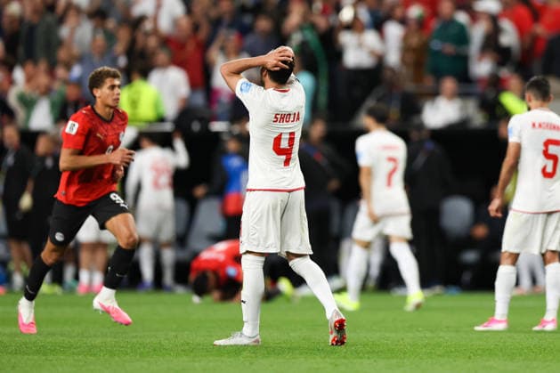 SEATTLE, WA - JUNE 26: Defender Shoja Khalilzadeh 4 of IR Iran reacts after a goal is disallowed during the FIFA World Cup, WM, Weltmeisterschaft, Fussball 2026 Group G match between Egypt and IR Iran on June 26, 2026 at Seattle Stadium in Seattle, Washington. (Photo by Henry Rodenburg Icon Sportswire) SOCCER: JUN 26 FIFA World Cup 26 Group G - Egypt vs IR Iran EDITORIAL USE ONLY Icon260626026
