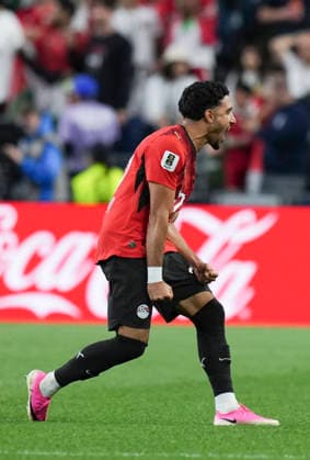 (260627) -- SEATTLE, June 27, 2026 -- Omar Marmoush of Egypt reacts after a goal by Shoja Khalilzadeh of Iran was disallowed during the group G match between Egypt and Iran at the 2026 FIFA World Cup, WM, Weltmeisterschaft, Fussball at Seattle Stadium in Seattle, the United States, June 26, 2026. ) (SP)U.S.-SEATTLE-FOOTBALL-FIFA WORLD CUP-GROUP G-EGY VS IRN PengxZiyang 