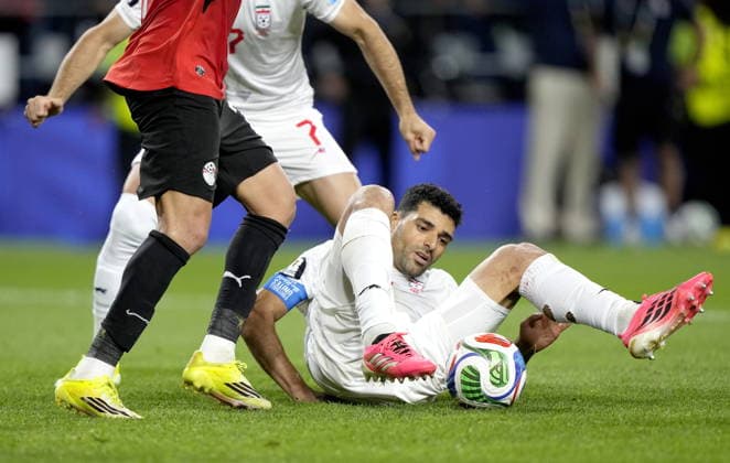 FIFA World Cup, WM, Weltmeisterschaft, Fussball 2026 - Group G - Egypt vs Iran Mehdi Taremi of Iran in action during the FIFA World Cup 2026 group stage match Egypt against Iran, in Seattle, USA, 26 June 2026. SEATTLE United States  Copyright: xSTEPHENxBRASHEARx