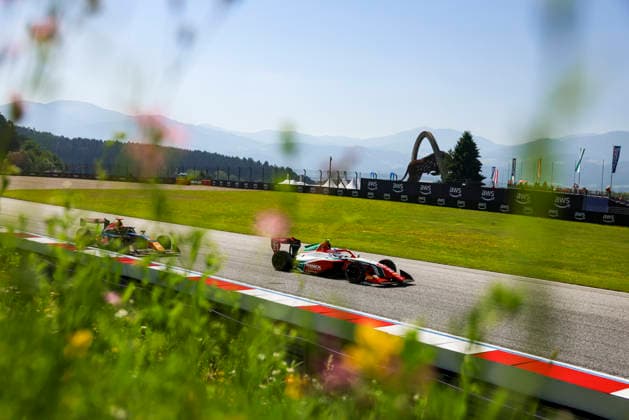 AUTO - FORMULA 3 2026 - RED BULL RING 21 WHARTON James (aus), Prema Racing, Dallara F3 2025, action 09 GIUSTI Alessandro (fra), MP Motorsport, Dallara F3 2025, action during the 4th round of the 2026 FIA Formula 3 Championship from June 26 to 28, 2026 on the Red Bull Ring, in Spielberg, Austria - SpielbergAustria  Copyright: xANTONINxVINCENTx