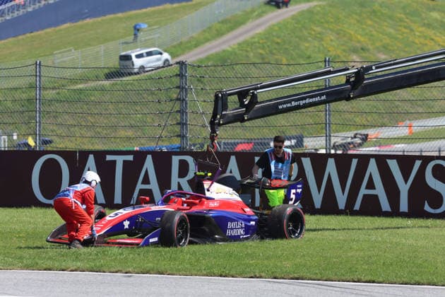 Spielberg, Österreich 26.-28. Juni 2026: Formel 1 - Großer Preis von Österreich - 2026 - Spielberg - Samstag Formel 3 Sprint Rennen Im Bild: 5 Freddie Slater, Audi Junior Red Bull Ring *** Spielberg, Austria, June 26–28, 2026; 2026 Formula 1 Austrian Grand Prix, Spielberg; Saturday; Formula 3 Sprint Race; Pictured: 5. Freddie Slater, Audi Junior, Red Bull Ring Copyright: xFotostandx xFabianxWernerx-xSpeedpicturesx