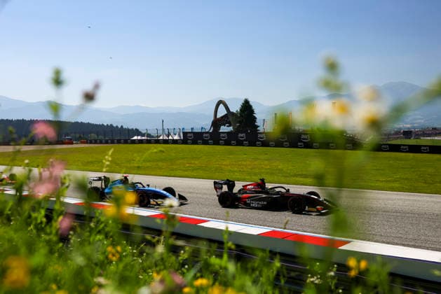 AUTO - FORMULA 3 2026 - RED BULL RING 09 GIUSTI Alessandro (fra), MP Motorsport, Dallara F3 2025, action 10 KATO Taito (jpn), ART Grand Prix, Dallara F3 2025, action during the 4th round of the 2026 FIA Formula 3 Championship from June 26 to 28, 2026 on the Red Bull Ring, in Spielberg, Austria - SpielbergAustria  Copyright: xANTONINxVINCENTx