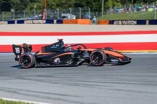 MOTORSPORTS, FORMULA 1 - GP of Austria 2026 SPIELBERG,AUSTRIA,27.JUN.26 - MOTORSPORTS, FORMULA 1 - Grand Prix of Austria, Red Bull Ring, FIA Formula 3, sprint race. Image shows Bruno Del Pino (ESP Van Amersfoort Racing).  GEPAxpictures xMatthiasxTrinkl