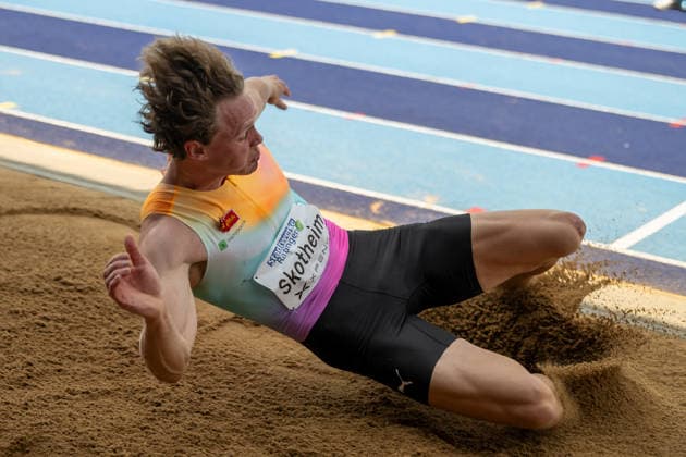 Sander Skotheim (Norwegen) bei der Landung im Sand. Stadtwerke Ratingen Mehrkampfmeeting 2026, Leichtathletik, 27. u. 28.06.2026 Stadtwerke Ratingen Mehrkampfmeeting 2026, Leichtathletik, 27. u. 28.06.2026 Ratingen *** Sander Skotheim of Norway landing in the sand at the Stadtwerke Ratingen Combined Events Meeting 2026, Track and Field, June 27 and 28, 2026 Stadtwerke Ratingen Combined Events Meeting 2026, Track and Field, June 27 and 28, 2026, Ratingen Copyright: xEibner-Pressefoto ThomasxHaeslerx EP_THR