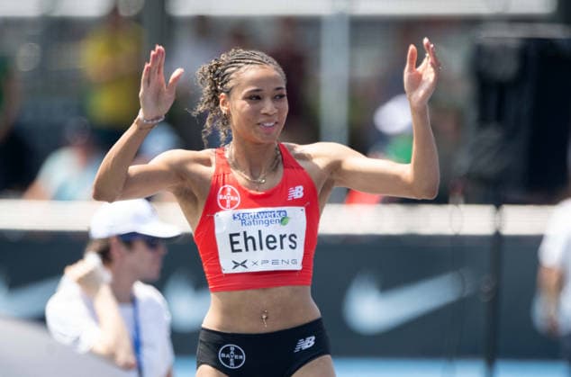 Anna-Elisabeth EHLERS, GER, Aktion Hochsprung, Jubel, jubeln, Freude, cheers, Ratingen am 27.06.2026 Leichtathletik Stadtwerke Ratingen Mehrkampf-Meeting, vom 27.06.- 28.05.2026 in Ratingen Deutschland. Â *** Anna Elisabeth EHLERS, GER, high jump, celebration, cheering, joy, cheers, Ratingen on June 27, 2026, Track and Field Stadtwerke Ratingen Combined Events Meeting, held from May 28 to June 27, 2026, in Ratingen, Germany Â