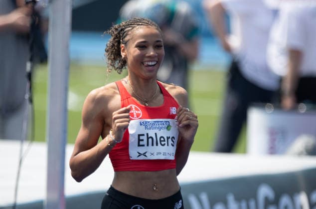 Anna-Elisabeth EHLERS, GER, Aktion Hochsprung, Jubel, jubeln, Freude, cheers, Ratingen am 27.06.2026 Leichtathletik Stadtwerke Ratingen Mehrkampf-Meeting, vom 27.06.- 28.05.2026 in Ratingen Deutschland. Â *** Anna Elisabeth EHLERS, GER, high jump, celebration, cheering, joy, cheers, Ratingen on June 27, 2026, Track and Field Stadtwerke Ratingen Combined Events Meeting, held from May 28 to June 27, 2026, in Ratingen, Germany Â