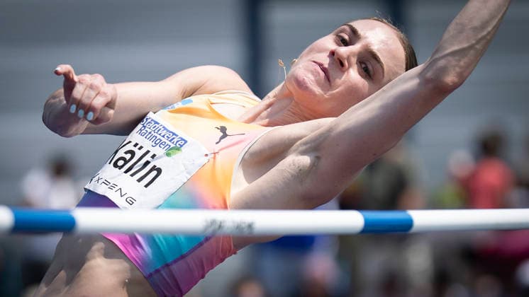 RATINGEN, GERMANY - JUNE 27, 2026 : Annik Kälin (SUI Switzerland) competing during heptathlon’s high jump the Multisport Event at Stadion Ratingen on June 27, 2026 in Ratingen, Germany. Nordrhein-Westfalen Germany Copyright: xAxelxKohringx