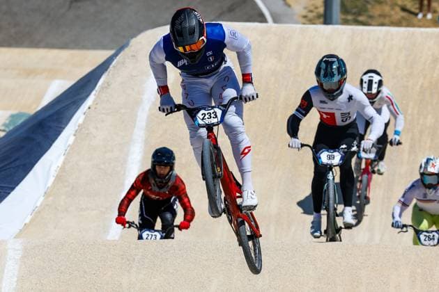 2026 BMX RACING EUROPEAN CHAMPIONSHIPS A SARRIANS PHOTOPQR LE DAUPHINE Christophe AGOSTINIS ; Sarrians ; 27 06 2026 ; Sarrians le 27 juin 2026. 2026 UEC BMX Racing European Championships. Elite men Romain Mayet. Photo Christophe Agostinis Le Dauphiné Libéré Sarrians Vaucluse Provence-Alpes-Côte d Azur France  Copyright: xPHOTOPQR LExDAUPHINE MAXPPPxChristophexAGOSTINISx 20260627JDL7257 20260627JDL7257