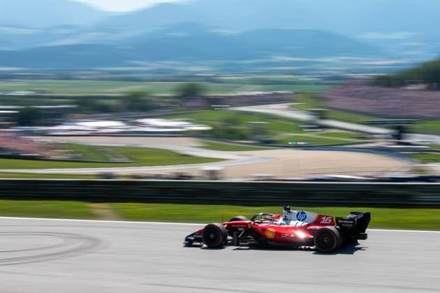 Charles Leclerc 16, Scuderia Ferrari HP, 3. Freies Training, Grosser Preis von Oesterreich, Motorsport, Herren, Formel 1, 27.06.2026 Spielberg Steiermark Austria *** Charles Leclerc 16, Scuderia Ferrari HP, 3rd Free Practice, Austrian Grand Prix, Motorsports, Men, Formula 1, June 27, 2026, Spielberg, Styria, Austria Copyright: xkolbert-press MartinxWdziecznyx