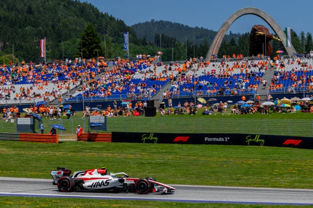 MOTORSPORTS, FORMULA 1 - GP of Austria 2026 SPIELBERG,AUSTRIA,27.JUN.26 - MOTORSPORTS, FORMULA 1 - Grand Prix of Austria, Red Bull Ring, practice and qualifying. Image shows Oliver Bearman (GBR Haas).  GEPAxpictures xGabrielxLopez