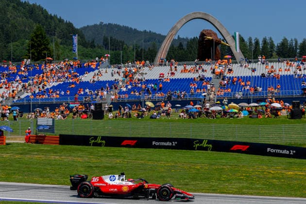 MOTORSPORTS, FORMULA 1 - GP of Austria 2026 SPIELBERG,AUSTRIA,27.JUN.26 - MOTORSPORTS, FORMULA 1 - Grand Prix of Austria, Red Bull Ring, practice and qualifying. Image shows Charles Leclerc (MON Ferrari).  GEPAxpictures xGabrielxLopez