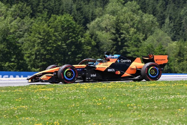 27.06.2026, xsvx, Motorsport FIA Formel 1, Grand Prix von Österreich v.l. Oscar Piastri (McLaren) Startnummer 81 (FIA REGULATIONS PROHIBIT ANY USE OF PHOTOGRAPHS as IMAGE SEQUENCES and or QUASI-VIDEO) Zeltweg-Spielberg *** June 27, 2026, xsvx, Motorsport FIA Formula 1, Austrian Grand Prix featuring Oscar Piastri, McLaren, car number 81. FIA regulations prohibit any use of photographs as image sequences and or quasi-video. Zeltweg, Spielberg