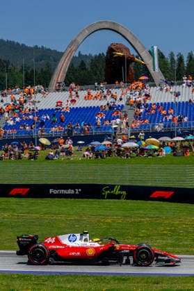 MOTORSPORTS, FORMULA 1 - GP of Austria 2026 SPIELBERG,AUSTRIA,27.JUN.26 - MOTORSPORTS, FORMULA 1 - Grand Prix of Austria, Red Bull Ring, practice and qualifying. Image shows Lewis Hamilton (GBR Ferrari).  GEPAxpictures xGabrielxLopez