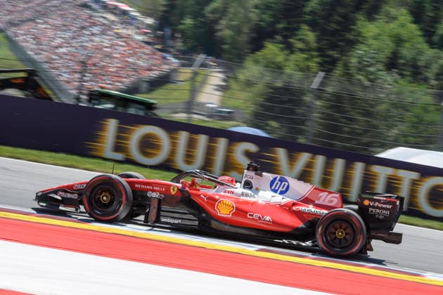 June 27, 2026, Spielberg, Styria, Austria: Charles LECLERC (MCO) driving for Ferrari at turn 3 during Free practice session 3 of the 2026 Lenovo Austrian GP at Red Bull Ring in Spielberg (Styria, Austria), 8th round of the 2026 FIA F1 World Championship, WM, Weltmeisterschaft .Credit: ZUMA Press F1 2026: Lenovo Austrian GP: FP3  - ZUMAr158 20260627_aap_r158_010 Copyright: xRiccardoxRighettix